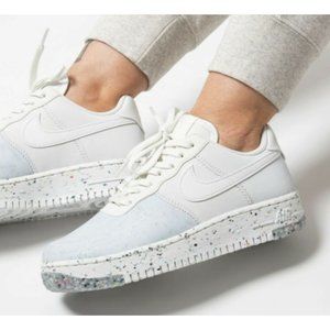 NEW Nike Air Force 1 Crater Shoes  color White